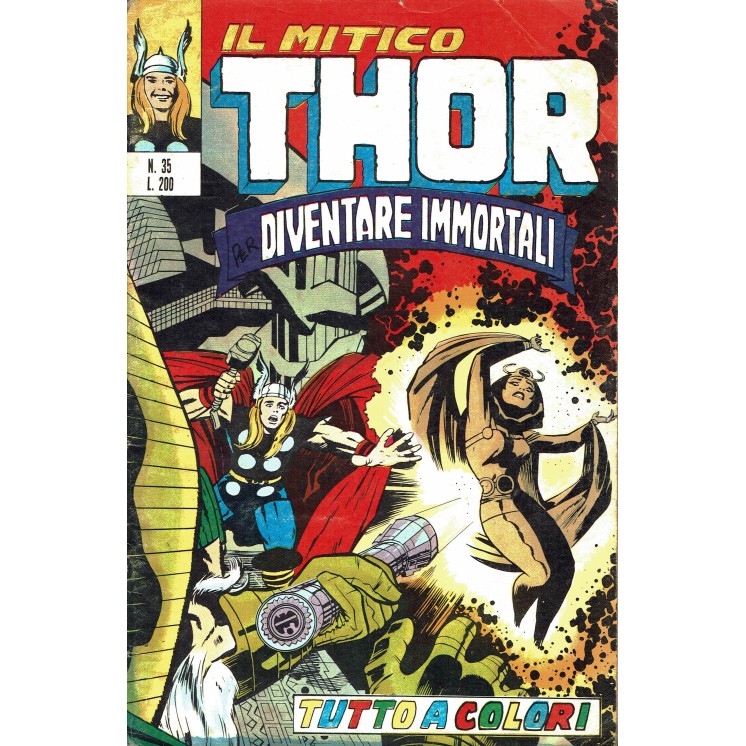 Thor n. 35 per diventare immortali DI RESA ed. Corno
