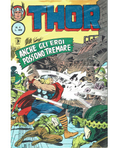 Thor n.  4 anche gli eroi possono tremare II serie ed. Corno