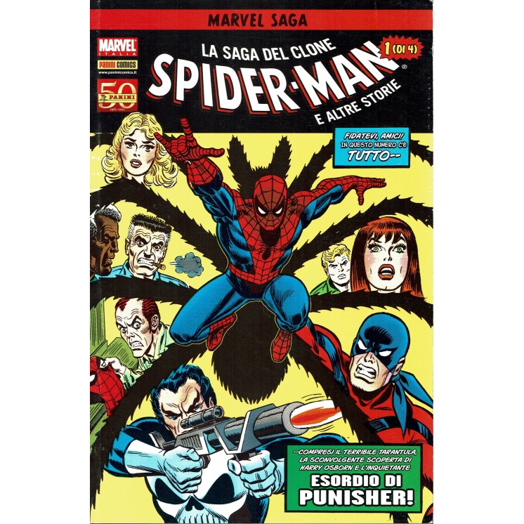 MARVEL SAGA N. 5 Spider Man la saga del Clone 1di4 ed. Panini SU27