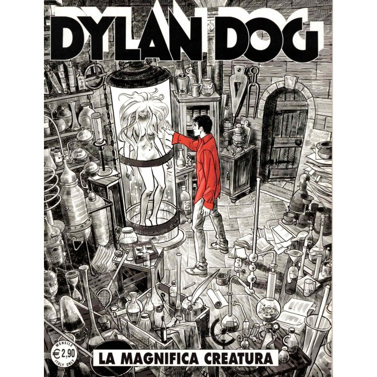 Dylan Dog n.330 La magnifica creature cover Stano - Martina's Fumetti