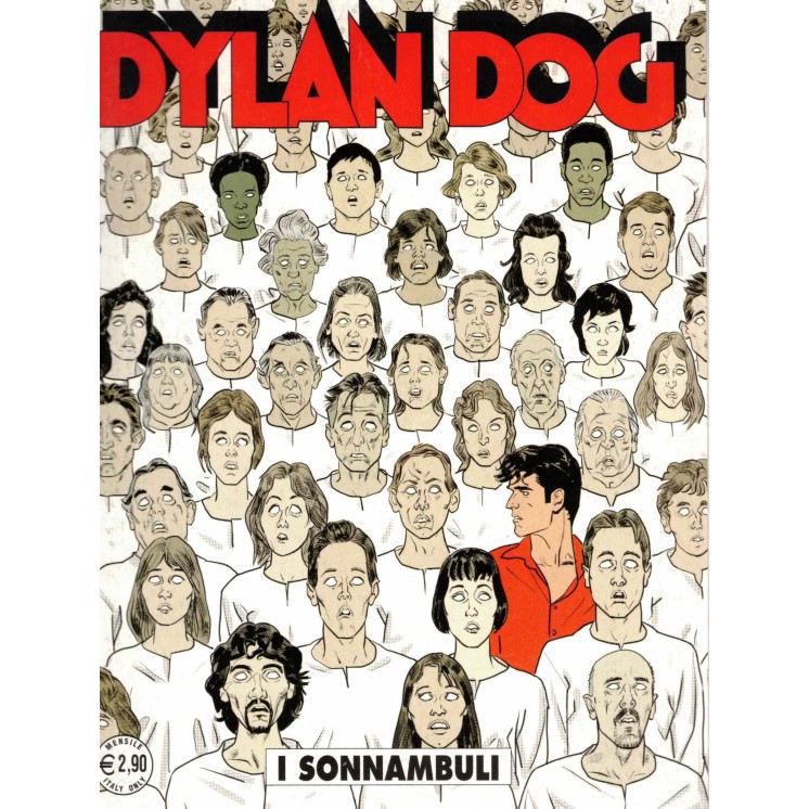 Dylan Dog n.327 i sonnambuli cover Stano ed. Bonelli