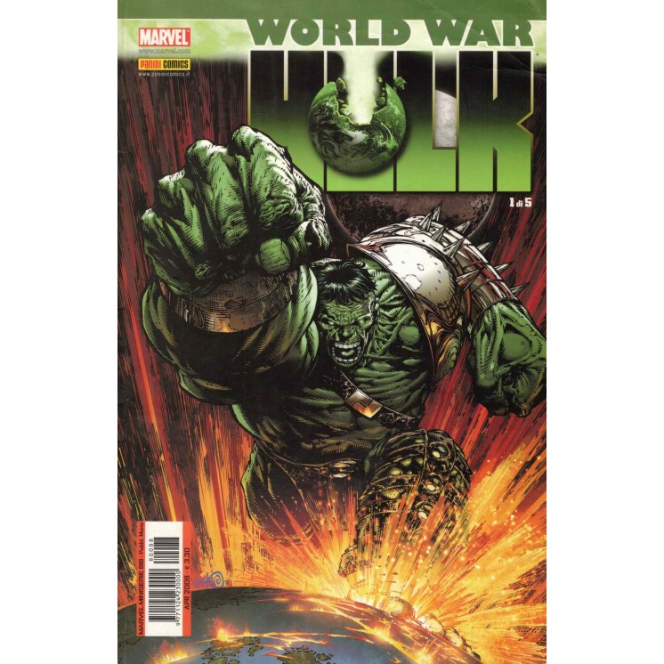 Marvel Miniserie n. 88 World War Hulk 1di5 di Romita ed. Panini 