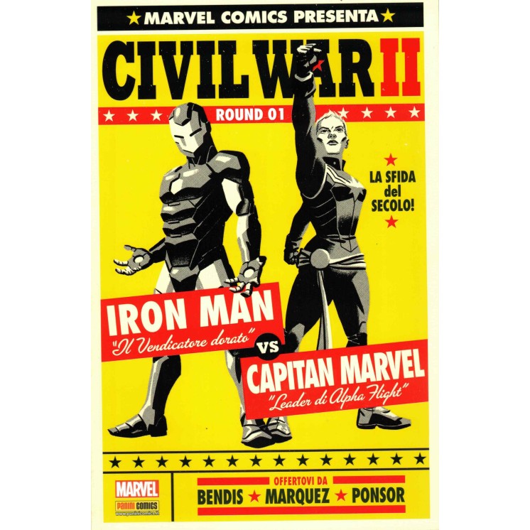 MARVEL MINISERIE n.176 Civil War II 1 di Bendis ed. Panini