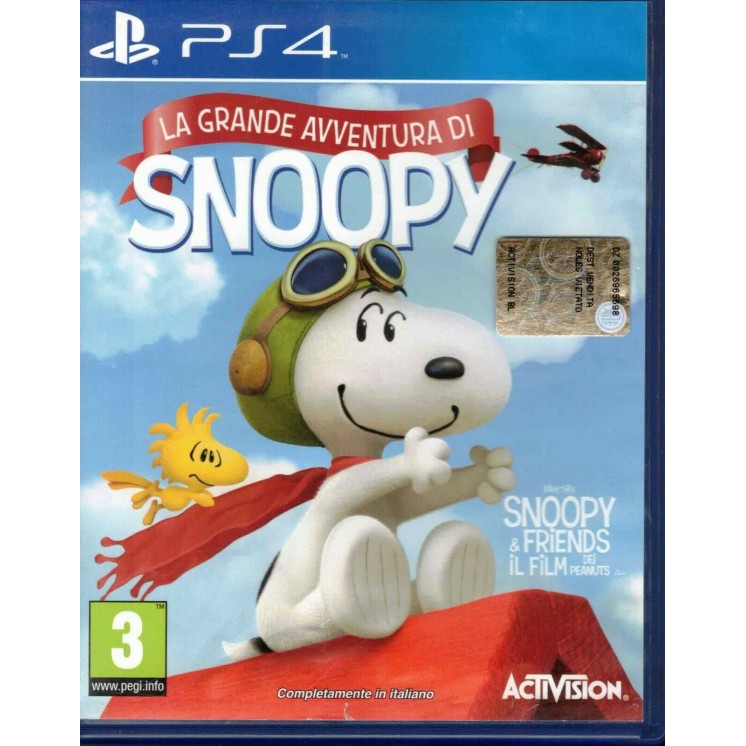 Videogioco Playstation 4 La grande avventura di Snoopy Playstation 4 PS4 PAL ITA