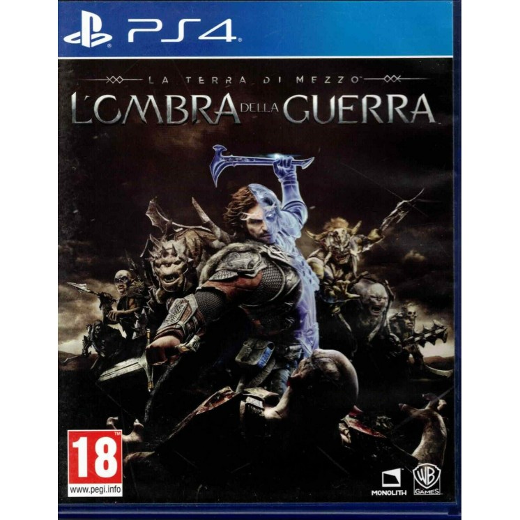 Videogioco Playstation 4 LA TERRA DI MEZZO L'OMBRA DELLA GUERRA PAL ITA 