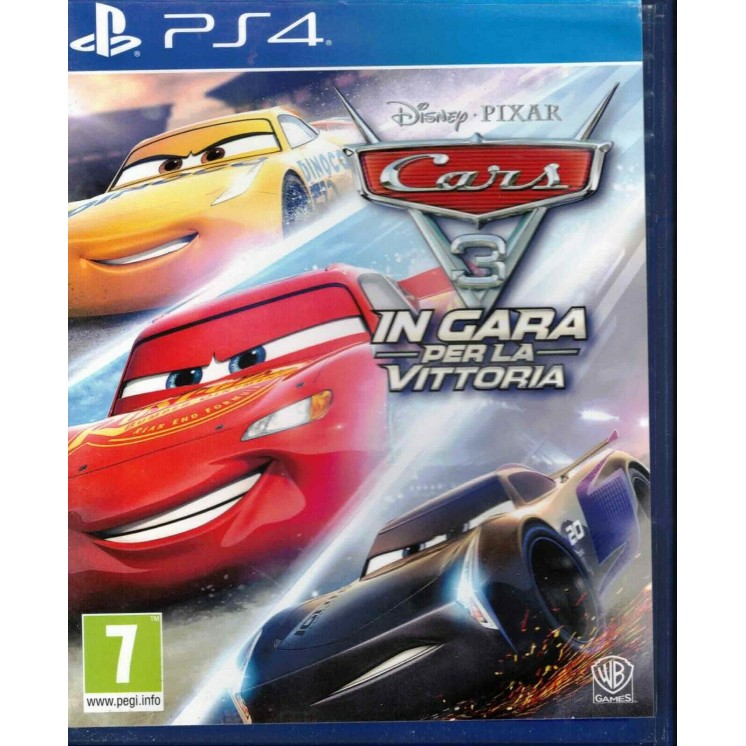 Videogioco Playstation 4 Disney Pixar CARS 3 GARA PER LA VITTORIA PS4 USATO ITA 