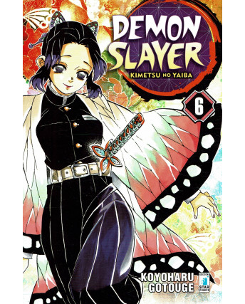 Demon Slayer  6 Kimetsu no Yaiba di K.Gotouge ed.Star Comics NUOVO