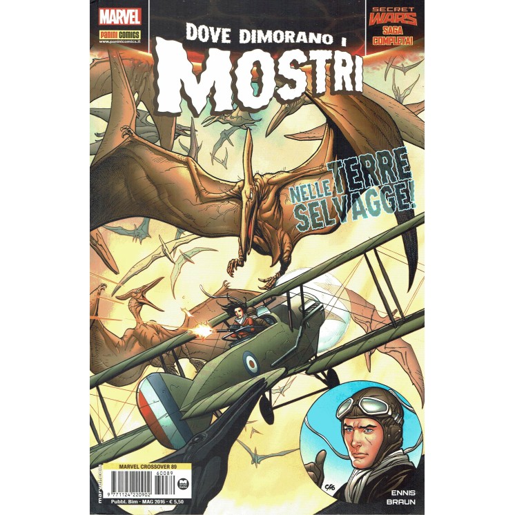 Marvel Crossover n. 89 dove dimorano i mostri di Ennis ed. Panini 