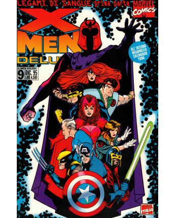 X Men Deluxe n.  9 legami di sangue 1 con CALENDARIO POSTER ed. Marvel