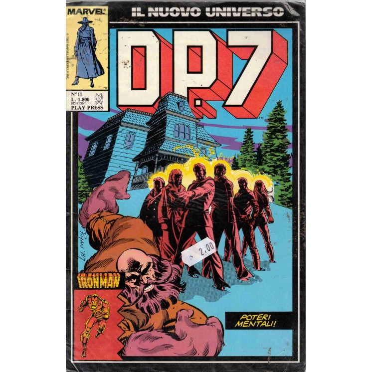 D.P.7 il nuovo universo 11 ed.Play Press (con storia Iron Man)