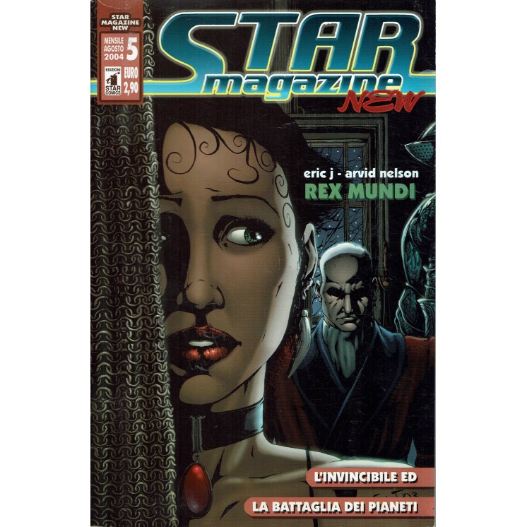 Star Magazine New n. 5 Rex Mundi la battaglia dei pianeti ed. Star Comics