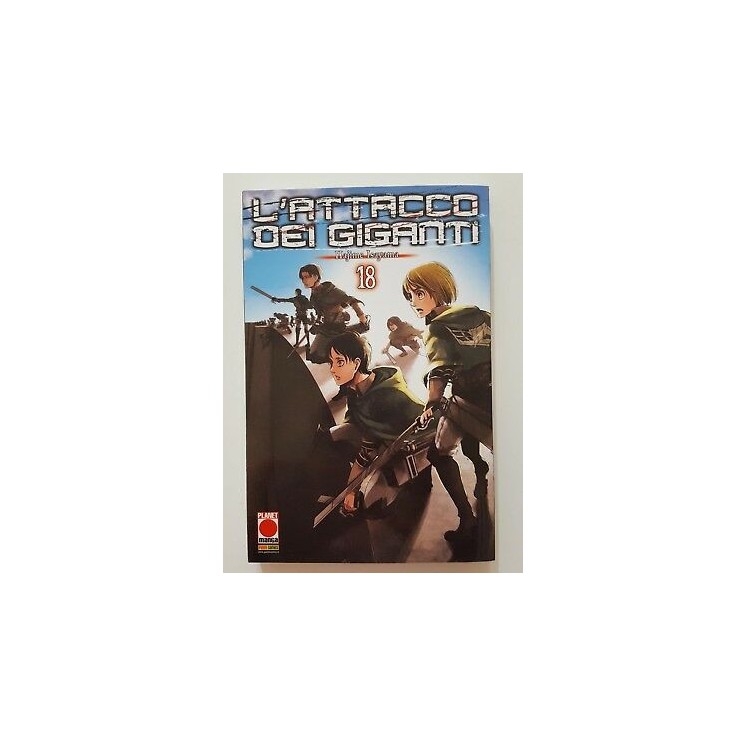 L'Attacco dei Giganti n.18 di Hajime Isayama Ristampa ed. Panini