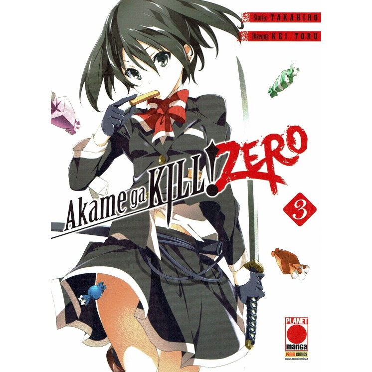 Akame ga KILL! ZERO  3 di Takahiro, Kei Toru ed. Panini