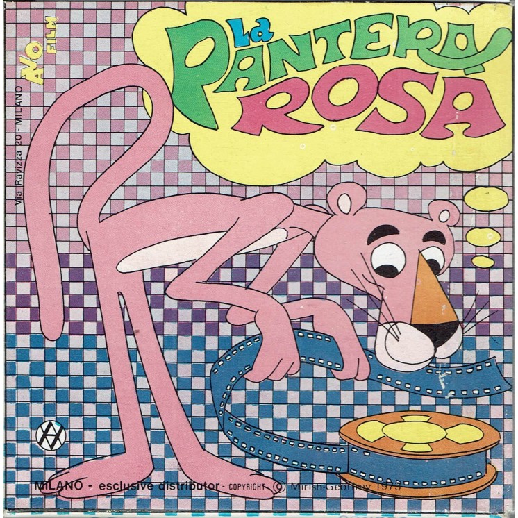 SP014 Super 8 35mm Pantera Rosa la pantera turbine Avo Film