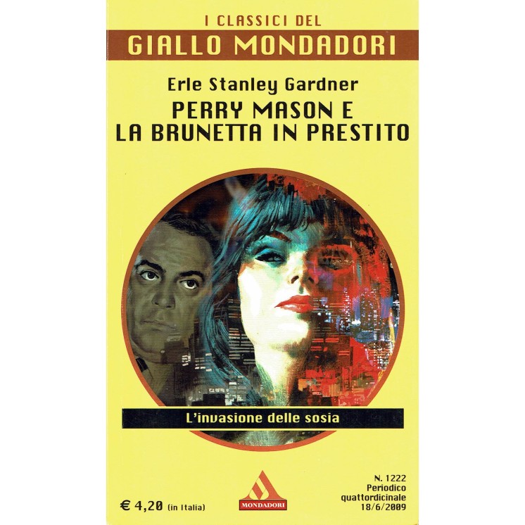 Giallo Mondadori Classici 1222 Gardner : Perry Mason la brunetta Mondadori A59
