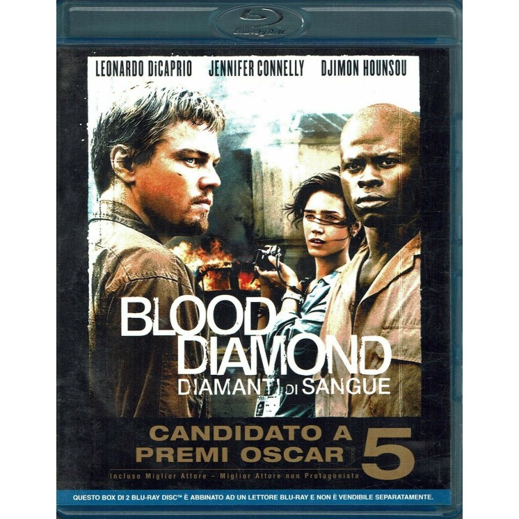  BLOOD DIAMOND Di Caprio THE ISLAND McGregor Boxset 2 Blue Ray ITA USATO
