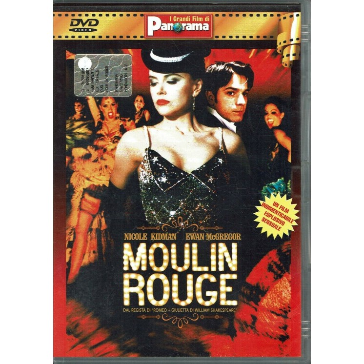 MOULIN ROUGE con Kidman e McGregor Panorama ITA USATO