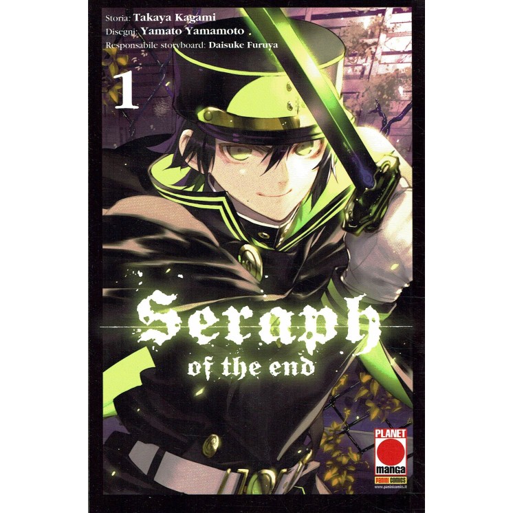 Seraph of The End  1 di Kagami Yamamoto RISTAMPA ed. Panini