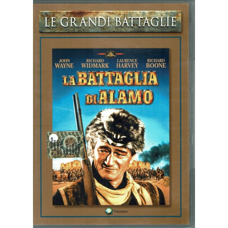 La battaglia di Alamo DVD serie le grandi battaglie con John Wayne USATO