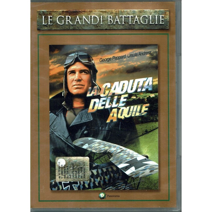 La caduta delle aquile DVD serie le grandi battaglie con Ursula Andress USATO