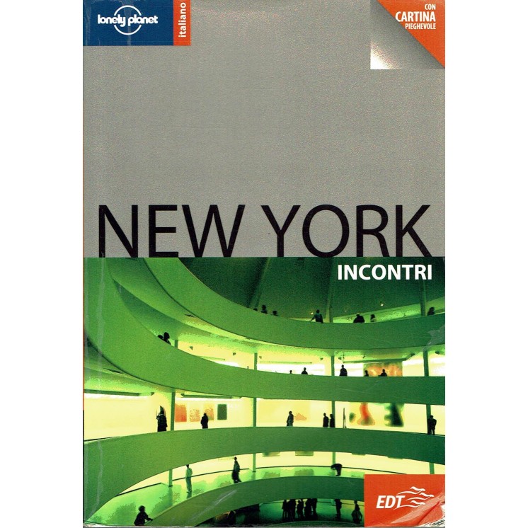 New York guida incontri Lonely Planet NO cartina ed. EDT A63