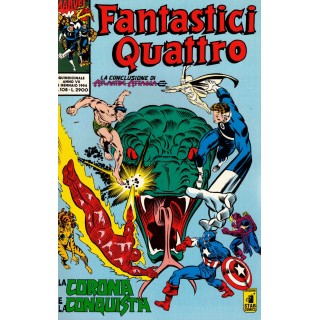 Fantastici Quattro 108 la corona e la conquista ed. Star Comics  