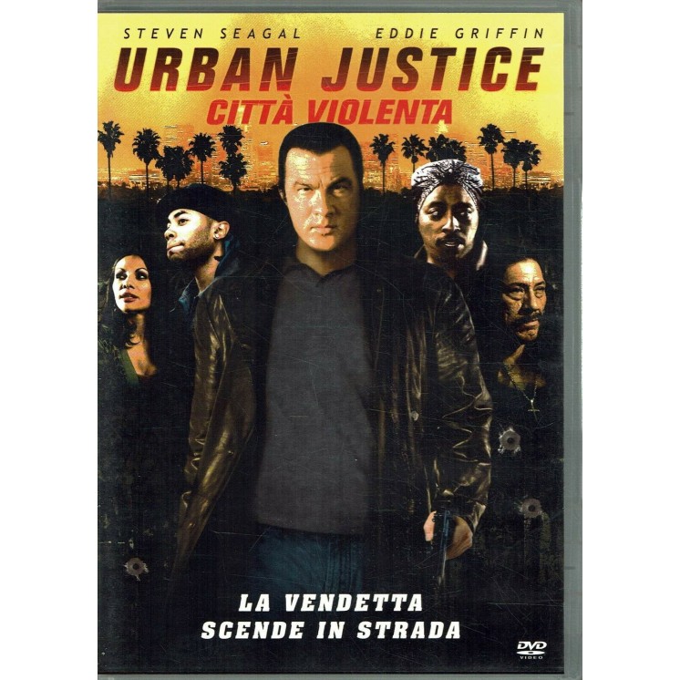 DVD Urban Justice città violenta con Steven Seagal DVD ITA USATO