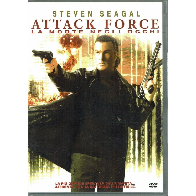 DVD Attack force la morte negli occhi con Steven Seagal DVD ITA USATO B74