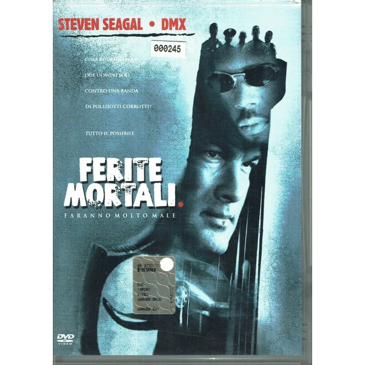 DVD Ferite mortali con Steven Seagal ITA USATO 2001