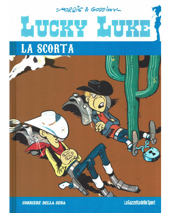 Lucky Luke  16 la scorta di Morris e Goscinny ed. Corriere Sera  FU06