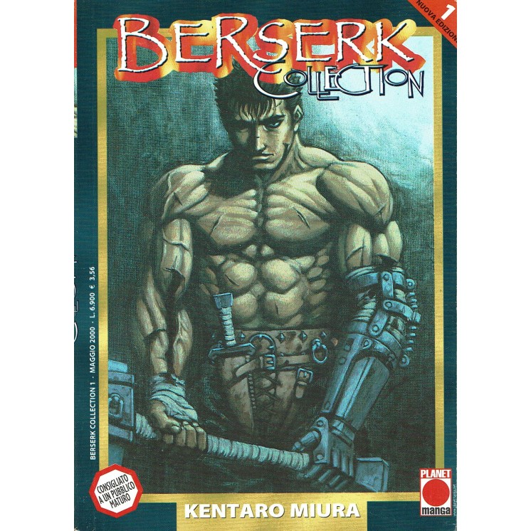 Berserk Collection n.  1 di Kentaro Miura prima edizione VERDE ed. Panini
