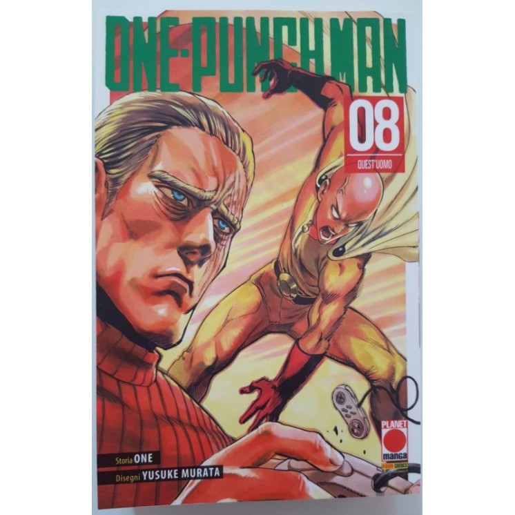 ONE-PUNCH MAN 8 prima edizione di One Murata ed. Panini