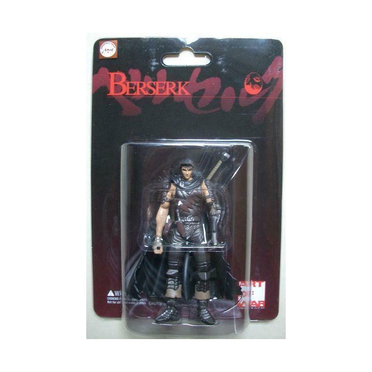 Berserk Art of War ACTION FIGURE Gatsu Black swordsman NUOVO