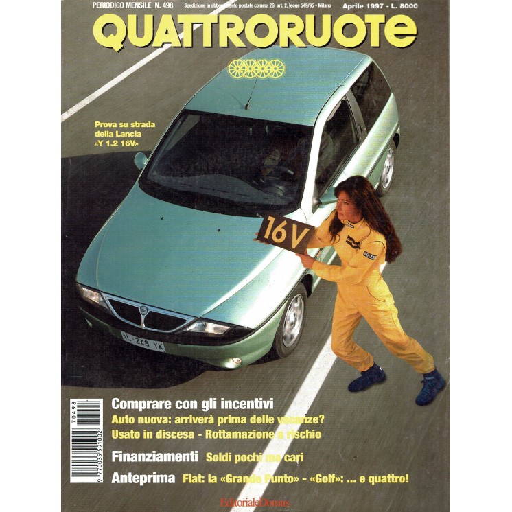 Quattroruote 498 aprile 1997 Peugeot 406 2.0i turbo sw sv 2.1 dtsv sw ed. Domus
