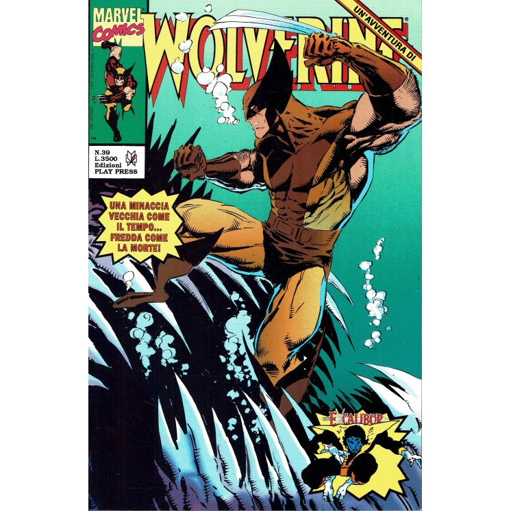 Wolverine n. 39 con Excalibur ed. Play Press