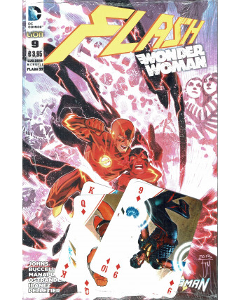 FLASH/WONDER WOMAN n. 9 ( FLASH n.27 ) blisterato con GADGET ed. LION COMICS