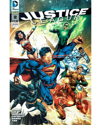 JUSTICE LEAGUE n. 2 con Hawkman di Johns ed. LION 