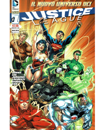 JUSTICE LEAGUE n. 1 RISTAMPA di Johns ed. LION 