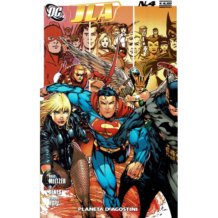 JLA n. 4 di Meltzer ed. Planeta