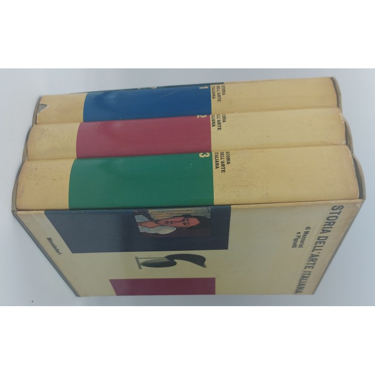 Mazzaroni Pignatti : storia arte italiana 3 vol. COFANETTO ed. Mondadori FF17