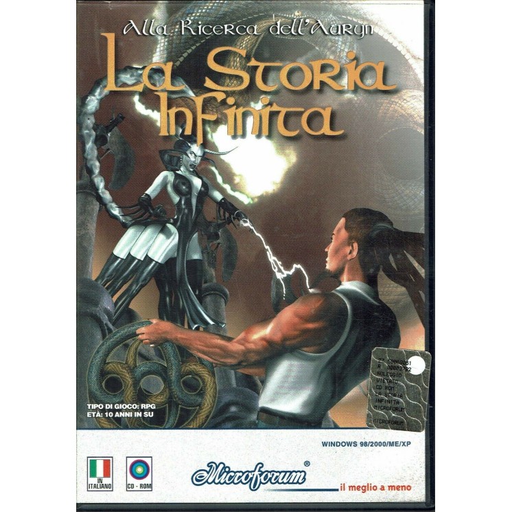 Videogioco Pc : La storia infinita ITA usato ed. Microforum B56