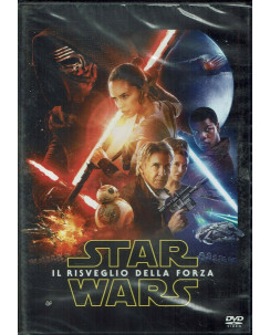 DVD Star Wars il risveglio della forza di J.J. Abrams e H. Ford NUOVO B06