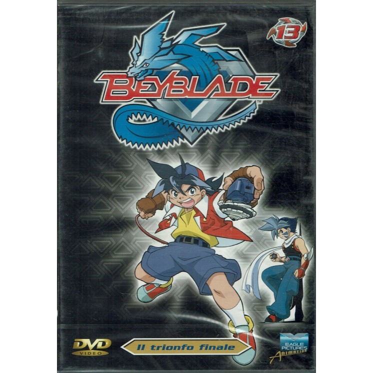 Dvd Beyblade Vol.13 EAGLE PICTURES il trionfo finale NUOVO Gd55