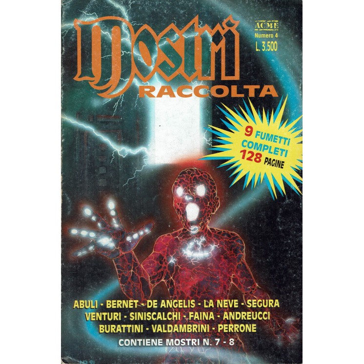 Mostri Raccolta  4 di Abuli Bernet Siniscalchi ed. Acme FU06
