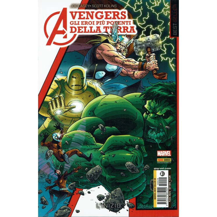 Marvel Best Seller n.20 Avengers gli eroi più potenti di Casey ed. Panini