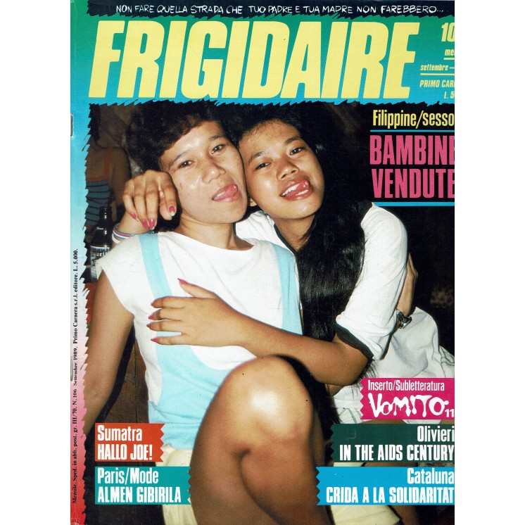 Frigidaire 106 set 1989 Scozzari Vanni Liberatore ed. Primo Carnera FU13
