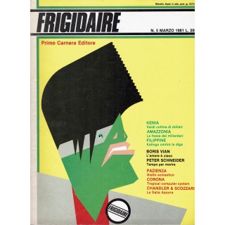 Frigidaire   5 mar 1981 Scozzari Scozzari Chandler ed. Primo Carnera FU13