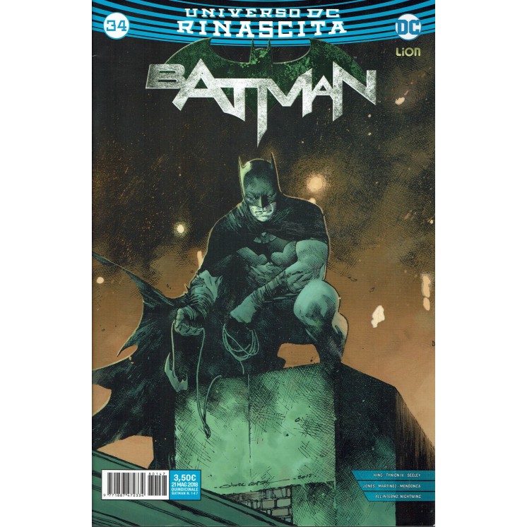 Batman 147 universo Dc Rinascita  34 ed. Lion  