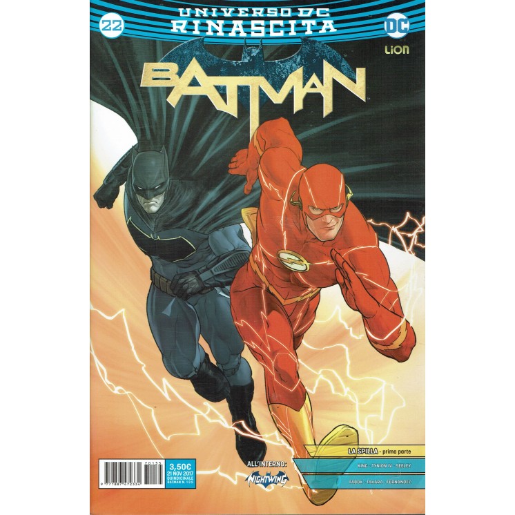Batman 135 universo Dc Rinascita  22 ed. Lion  