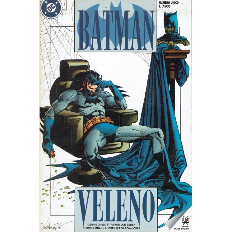 Batman veleno di O'Neil e Garcia Lopez TP ed. Play Press